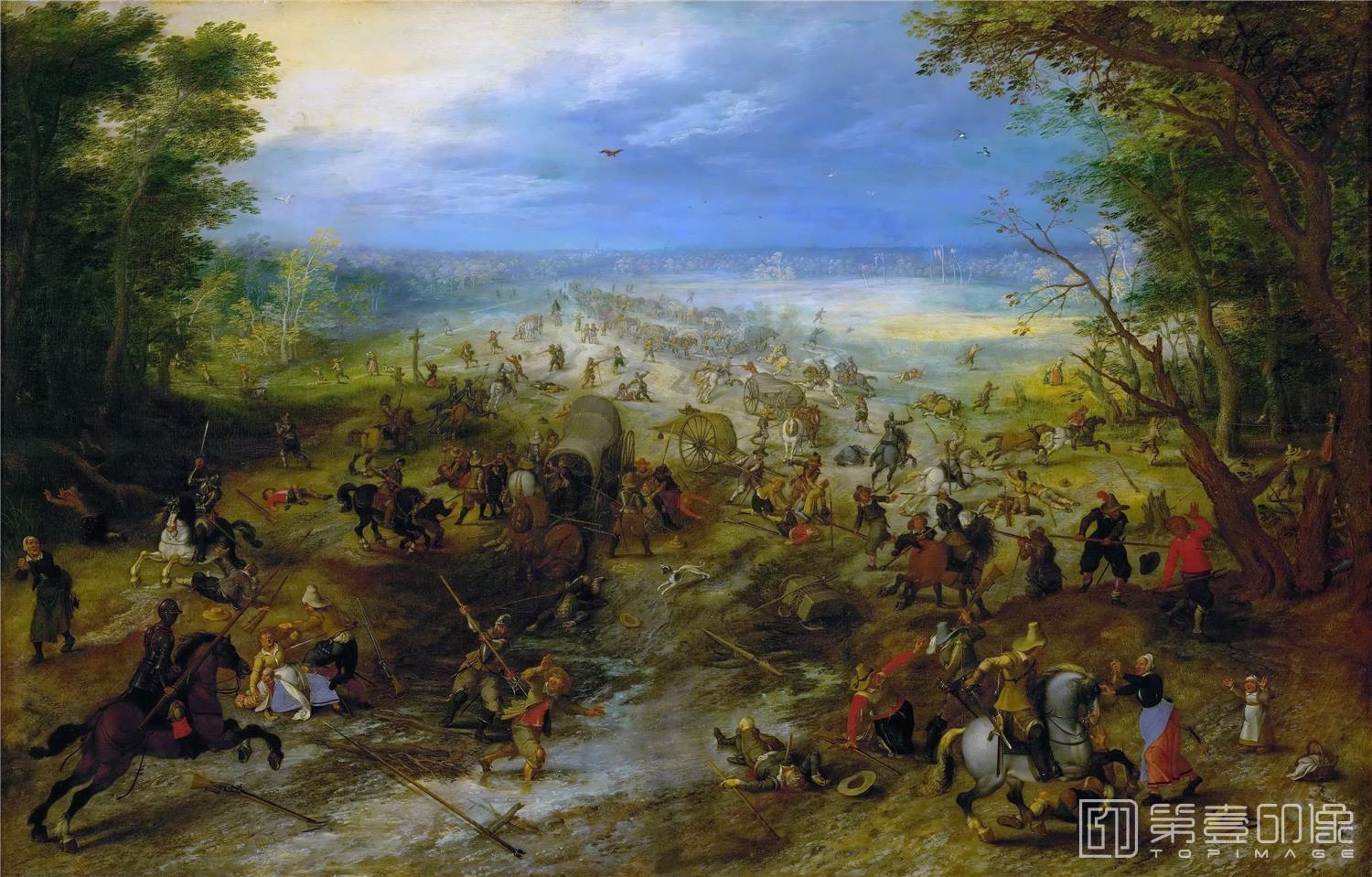 油画-彼得·勃鲁盖尔 Jan Brueghel-041